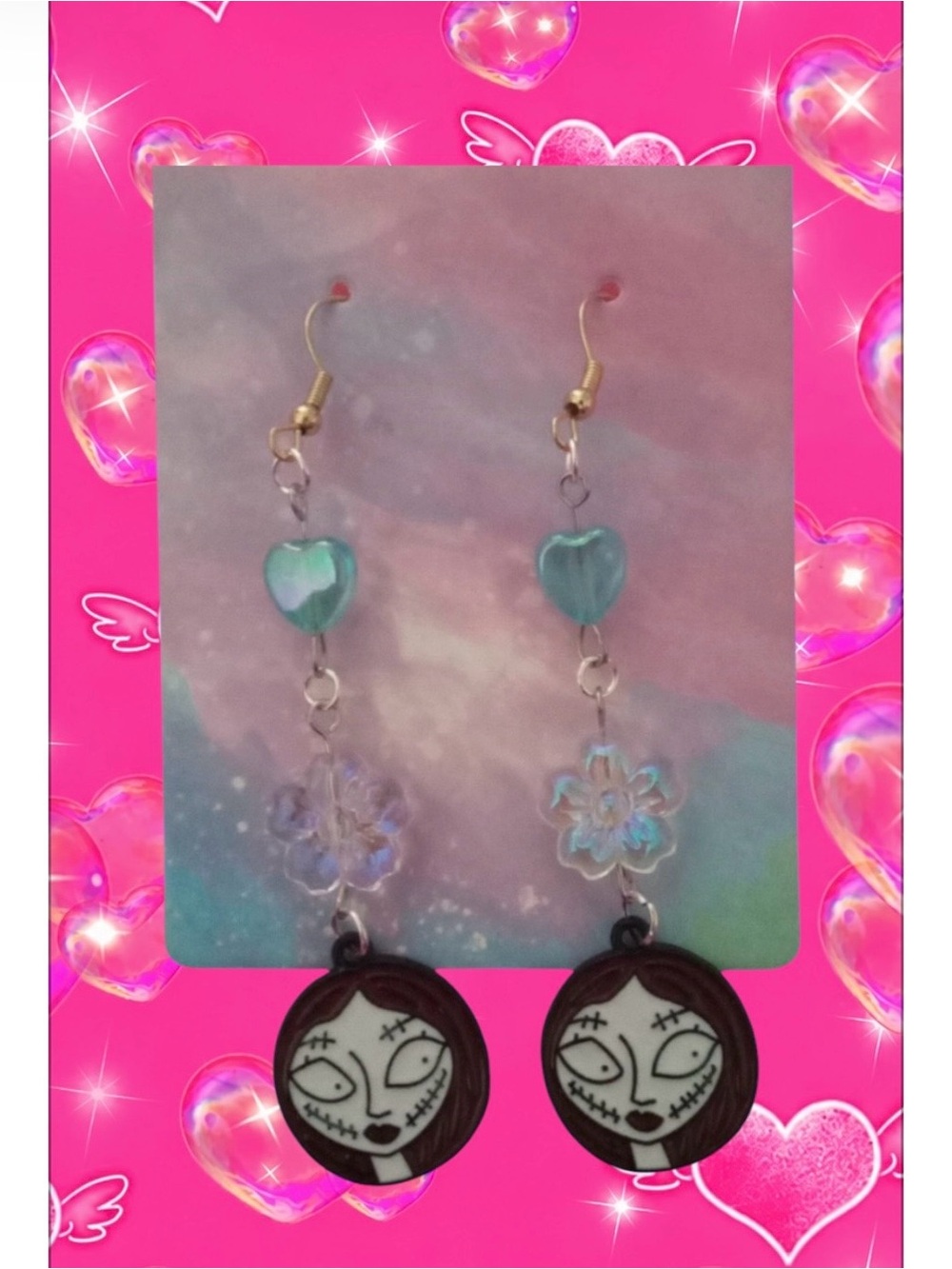 Sally nightmare before Xmas earrings